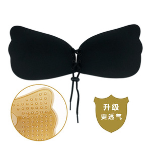 Silicone Poitrine Autocollants Femmes Sexy Soutien-Gorge Sans Couture Push Up Poitrine Pétales Lingerie Auto-Adhésif <span class=keywords><strong>Collant</strong></span> Sous-Vêtements Bralette - Product Image 1