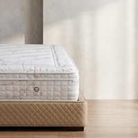 Matelas à ressorts ensachés compressés en usine, matelas orthopédique 3 places, mobilier de chambre, matelas en boîte