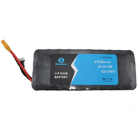 Paquete de Baterías de Estado Sólido Sinxpower 8S5P INR21700 29.6V 21000mah P42A 10C, para Drones FPV de 13-17 Pulgadas, 800 Ciclos, -20/65C
