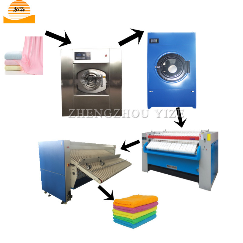 Bend Sheet Clothes Dryers Flatwork Ironer