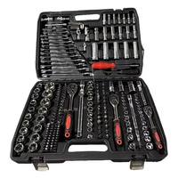 216 Piece Professional Mechanic Tool Suit Durable Carbon Steel Ratchet Wrench Socket Screwdriver for Repair Vehicles
