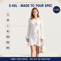 Robe Tunique Personnalisée pour Femme avec Demi-Zip, Tenue de Travail, Voyage, Look Superposé, Vente en Gros, OEM, ODM, Usine
