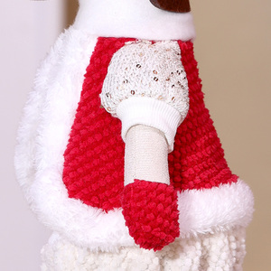 Christmas Plush Toy <b>Xmas</b> Stuffed Doll Holiday Stuffed Animal Soft Decoration Santa Claus Papa Noel Plush Reindeer Elk Snowman - Product Image 4