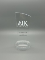 Trophée en acrylique personnalisable - Gravure personnalisée pour la reconnaissance d'entreprise, les tournois sportifs et les réalisations académiques