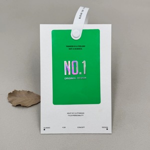 Étiquettes de vêtements et étiquettes de prix en papier gaufré écologiques les plus vendues, personnalisées pour vêtements, chaussures, sacs - <span class=keywords><strong>Vistaprint</strong></span> - Product Image 2