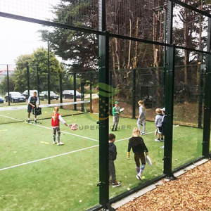 Enfants <span class=keywords><strong>Mini</strong></span> Paddle Sport Équipement <span class=keywords><strong>De</strong></span> <span class=keywords><strong>Tennis</strong></span> Enfants Plein Panoramique Padel <span class=keywords><strong>Court</strong></span> Canchas <span class=keywords><strong>De</strong></span> Padel - Product Image 4