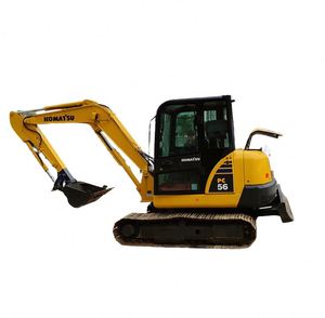 Excavatrice Komatsu PC56 d'occasion de 5 tonnes, bonnes performances, prix bas, à vendre, excavatrice sur chenilles Komatsu PC56-7 d'occasion - Product Image 1
