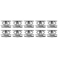 Clips para Panel de Puerta de Coche Xinyida D371 Negros para Ford Mondeo Kuga EcoSport, Repuesto para Reparación, Sujetador Automotriz
