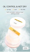 Poudre libre fixatrice de teint naturelle blanchissante sous marque privée, waterproof, matifiante, anti-brillance, correctrice, pour carnations claires
