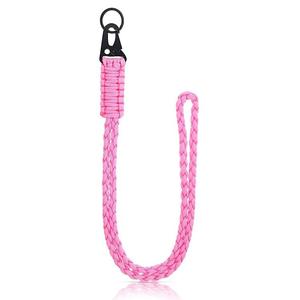 Coloré robuste tissé parapluie corde cou lanière porte-clés hommes et femmes survie en plein air parapluie corde porte-clés - Product Image 5
