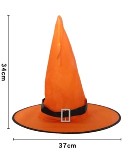 Nuevo Halloween <span class=keywords><strong>LED</strong></span> Light up Witch Wizard Hat Decoración <span class=keywords><strong>de</strong></span> fiesta brillante para adultos Niños Accesorios <span class=keywords><strong>de</strong></span> disfraces - Product Image 4