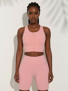 Top Deportivo de Yoga con Espalda Cruzada y Cierre Frontal, con Relleno Extraíble, Transpirable, a Prueba de Impactos, Talla Grande, Gran Venta - Product Image 5