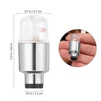 Tapas de Válvula de Neumático LED Coloridas para Coche, Moto y Bicicleta, Lámpara de Rueda, Accesorios para Neumáticos de Auto