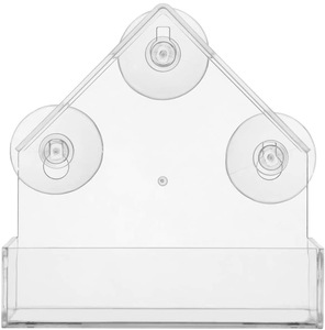 Buiten Tuin Vogelvoeders <span class=keywords><strong>Plastic</strong></span> Wild Voedsel Raam Vogel Feeder Afrikaanse Papegaai Duif Feeder Voor Vogel - Product Image 6