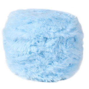 Fait à la main bricolage tricoté crochet chapeau écharpe chaussures manteau pull 100g vison polaire 100% Polyester haute ténacité fourrure ligne pour la chaleur - Product Image 1