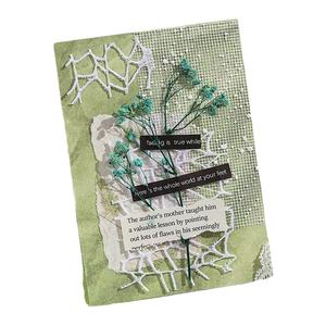 15 unids/pack Material papel escritura a mano temperatura serie gasa manual decoración Collage Material creativo - Product Image 1