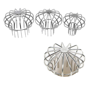 Fang 304 Feuille de drainage pour toit plat en acier inoxydable DN 50/70/100 pour une utilisation <span class=keywords><strong>verticale</strong></span> <span class=keywords><strong>ou</strong></span> <span class=keywords><strong>horizontale</strong></span> Blanc pour une application au sol - Product Image 4