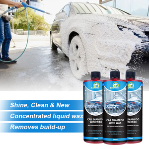 Shampooing Actif 500ml 1:200 Mousse <span class=keywords><strong>de</strong></span> Neige Auto avec Cire Liquide pour <span class=keywords><strong>Moto</strong></span> et Véhicule – Lavage Sans Effort - Product Image 2