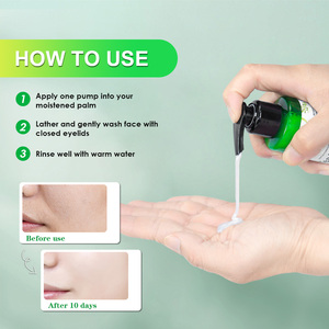 Nettoyant moussant pour le visage et les <span class=keywords><strong>paupières</strong></span> à l'arbre à thé, formule douce et non irritante, nettoyage en profondeur, vente en gros, 100 ml - Product Image 5