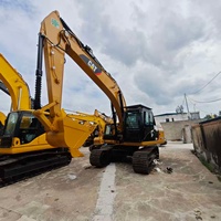 Excavatrice hydraulique d'occasion CAT320d2l en bon état à prix bas, machine de terrassement Caterpillar CAT320D, excavatrices sur chenilles d'occasion