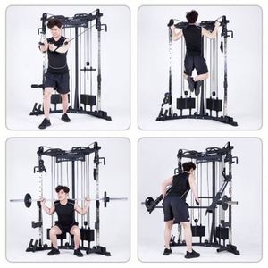 Nouvelle machine Smith multifonctionnelle en acier écologique, équipement de gym portable et durable, marque SK, 275 kg, vente en gros d'usine - Product Image 4