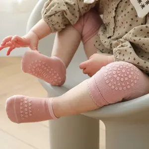 Kaus kaki anti slip untuk bayi perempuan, Kaos Kaki anti selip, kaus kaki setinggi lutut, kaus kaki anti selip untuk bayi baru lahir, bayi perempuan