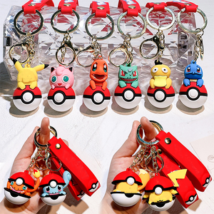 <span class=keywords><strong>2025</strong></span> Hot Bán Poke phim hoạt hình <span class=keywords><strong>PVC</strong></span> Móc Chìa Khóa poké bóng Anime <span class=keywords><strong>Keychain</strong></span> - Product Image 1