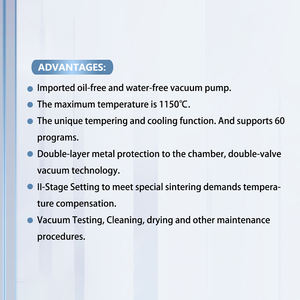 Apparecchiature di riscaldamento da laboratorio A7 + fornace dentale di porcellana fornace ad arco elettrico - Product Image 2