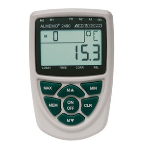 เครื่องบันทึกข้อมูล Ahlborn ALMEMO 2590-4S IP65 RS232 USB สำหรับการตรวจสอบสภาพแวดล้อม - Product Image 2