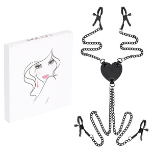 Pinces réglables non-percantes pour tétons, lèvres et clitoris, pour BDSM, SM, bondage, fétichisme, flirt, jouets sexuels coquins pour <span class=keywords><strong>femmes</strong></span> - Product Image 4