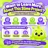 Aire de jeux intérieure Haojile pour l'expérience du slime |   Atelier Commercial de Fabrication de Slime DIY & Centre de Jeux Sensoriels pour Enfants