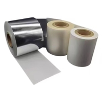 Film d'étiquetage en PP imperméable et durable sans bulles, avec logo personnalisé et couvercle pour l'emballage de bouteilles