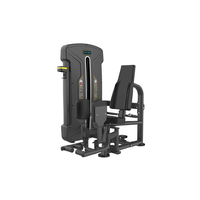 Machine d'abduction de la hanche commerciale IN-019 avec cadre en acier, appareil d'entraînement réglable pour l'extérieur de la cuisse, idéal pour la musculation en salle de sport