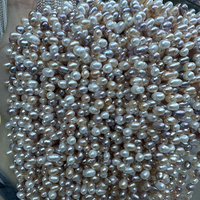 Perles d'eau douce en pierre naturelle irrégulières, perles lâches pour la fabrication de bijoux DIY (bracelets, colliers)