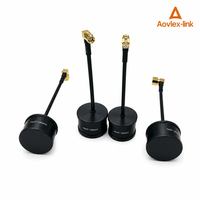 Antenne 1080 MHz pour transmission d'images et de données, routeur double bande, télécommande, antenne champignon gauche