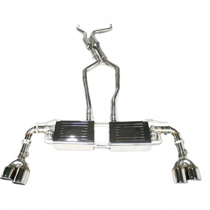Système d'échappement Catback de haute qualité avec valve pour <span class=keywords><strong>Porsche</strong></span> <span class=keywords><strong>Cayenne</strong></span> 958 3.0T 3.6T 2014-2017 – Amélioration du son sportif - Product Image 5