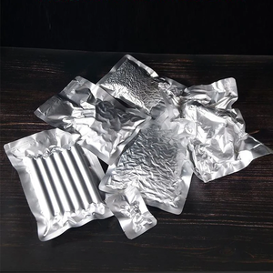 Sacs en aluminium argenté 8x11, 200/240 microns, plats, thermoscellables sur trois côtés, film étanche, pour aliments pour animaux, chewing-gum, produits séchés - Product Image 3