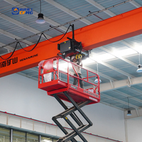 Plateforme de travail aérienne électrique CFMG 12m, nacelle élévatrice sur chenilles tout-terrain, plateforme élévatrice à ciseaux sur chenilles à vendre