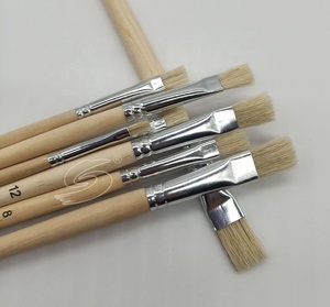 Manche en bois naturel bon marché Poils Artistes <span class=keywords><strong>Huile</strong></span> Art <span class=keywords><strong>Peinture</strong></span> Pinceau Ensemble - Product Image 3