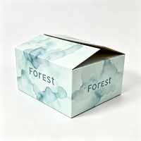 Boîte d'expédition en carton ondulé personnalisée avec logo, design artistique imprimé sur mesure pour l'e-commerce, la vente au détail et les cadeaux