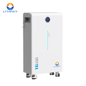 LVTOPSUN Smart <span class=keywords><strong>Powerwall</strong></span> 51.2V 314ah 16kWh baterai kapasitas tinggi Lithium LiFePO4 IP65 baterai penyimpanan energi surya tahan air - Product Image 2