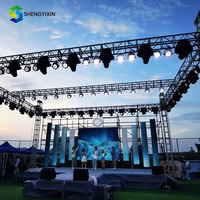 Plataforma de Aluminio Resistente para Conciertos, Eventos, Fiestas, Exhibiciones, Iluminación Exterior, Soporte Portátil para DJ, Sistema de Escenario, de Fábrica