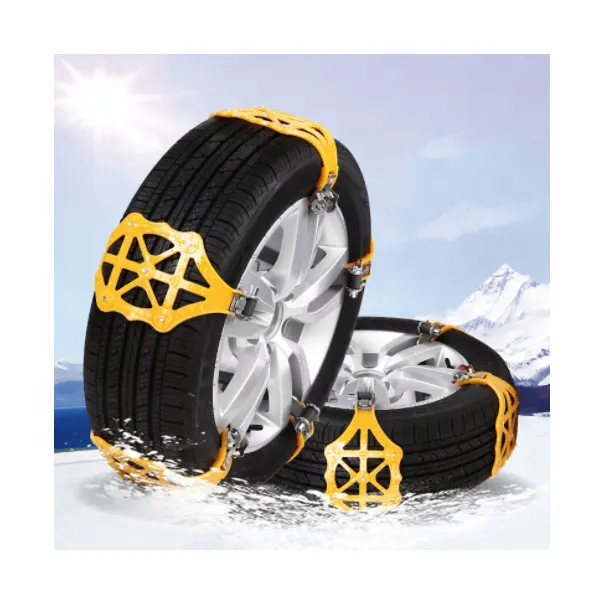 Adjustable Car Tire Anti-Skid Snow Chains - China Car Tire Anti-Skid Snow  Chains, Plastic Snow Chain