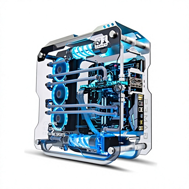 [Liangzi Customization] High-end Customized Mid Tower Desktop Gaming Computer System DIY Assembly High-Performance Complete Set