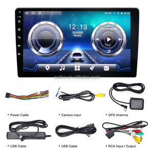 Lecteur multimédia automobile Android haute performance avec prise en charge du CarPlay sans fil, cartes, navigation GPS, Bluetooth, Mirror <span class=keywords><strong>Link</strong></span>, Wi-Fi - Product Image 1