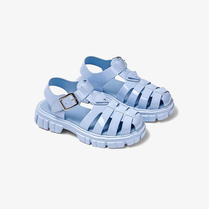 Sandalias <span class=keywords><strong>de</strong></span> Verano para Niñas Ariaca, Modernas, con Diseño Calado, Antideslizantes, con Correa Trasera y Cierre <span class=keywords><strong>de</strong></span> Velcro, Planas, en Varios Colores - Product Image 1