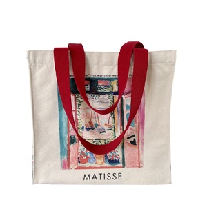 Bolsa de compras con cremallera de un solo hombro y asa suave, con diseño de pintura al óleo de ventana abierta de <span class=keywords><strong>Matisse</strong></span>, informal y personalizada, para portátil - Product Image 5