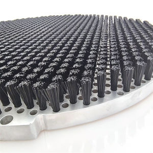 מברשת ליטוש תעשייתית, בסיס ניילון פלסטי, אורך זיפים 1 אינץ', קוטר 1 אינץ', זמין OEM, עמיד בפני קורוזיה, מעכב בעירה - Product Image 1