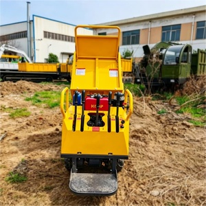 Mini-dumper sur chenilles de 0,8 tonne pour l'agriculture, idéal pour les espaces étroits, conception compacte pour les allées et les espaces restreints - Product Image 6