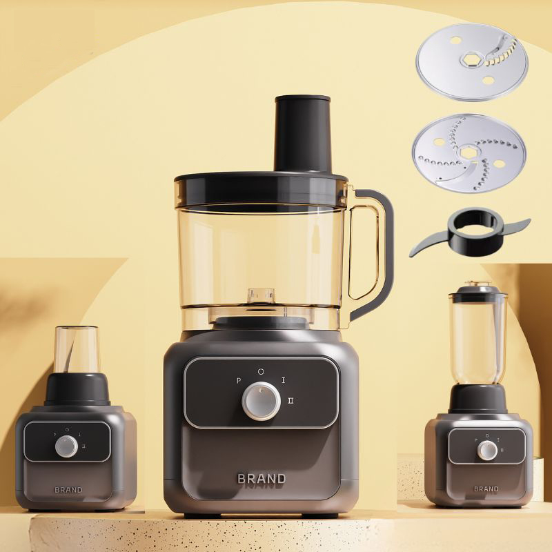 Multi-Function Electric Kitchen Food Processor for Fruits and Vegetables Household Juicer Grinder Chopper Cutter